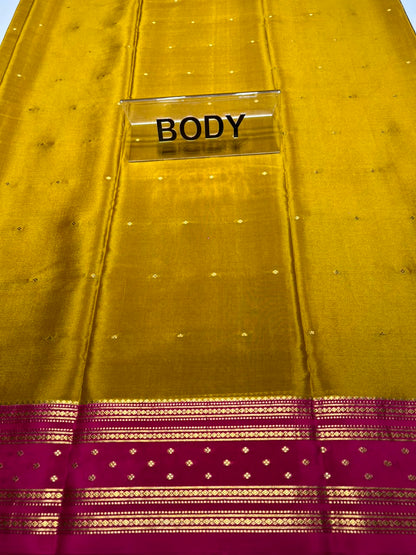 Pure Mysore Silk Saree.