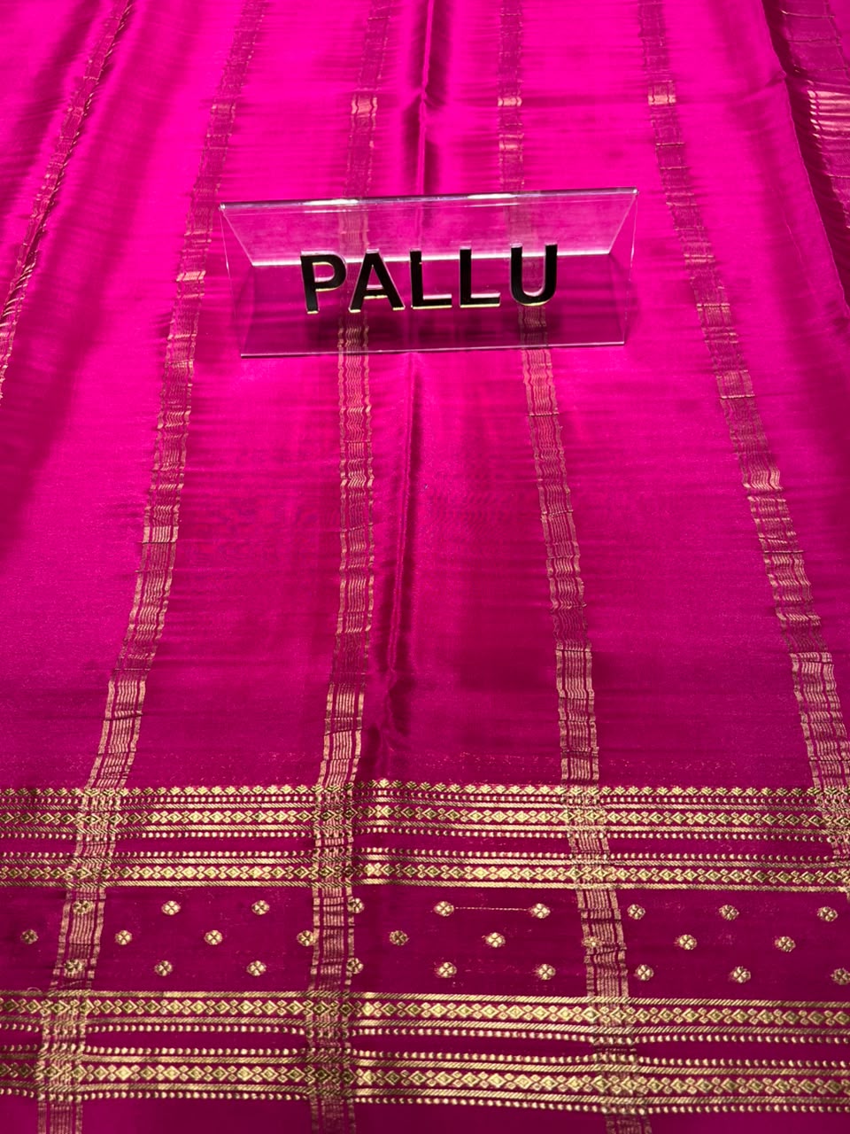 Pure Mysore Silk Saree.
