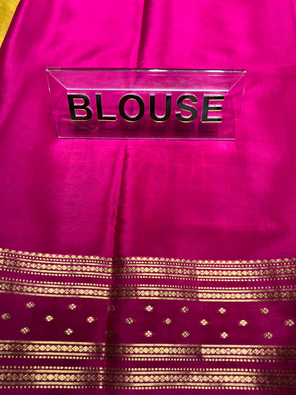 Pure Mysore Silk Saree.