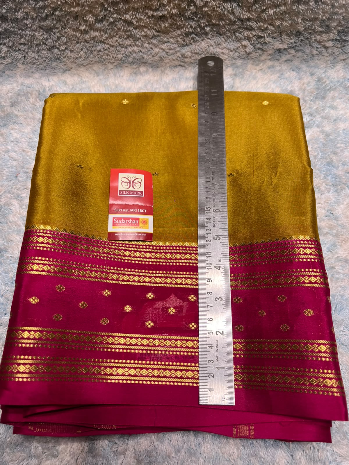 Pure Mysore Silk Saree.