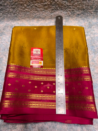 Pure Mysore Silk Saree.