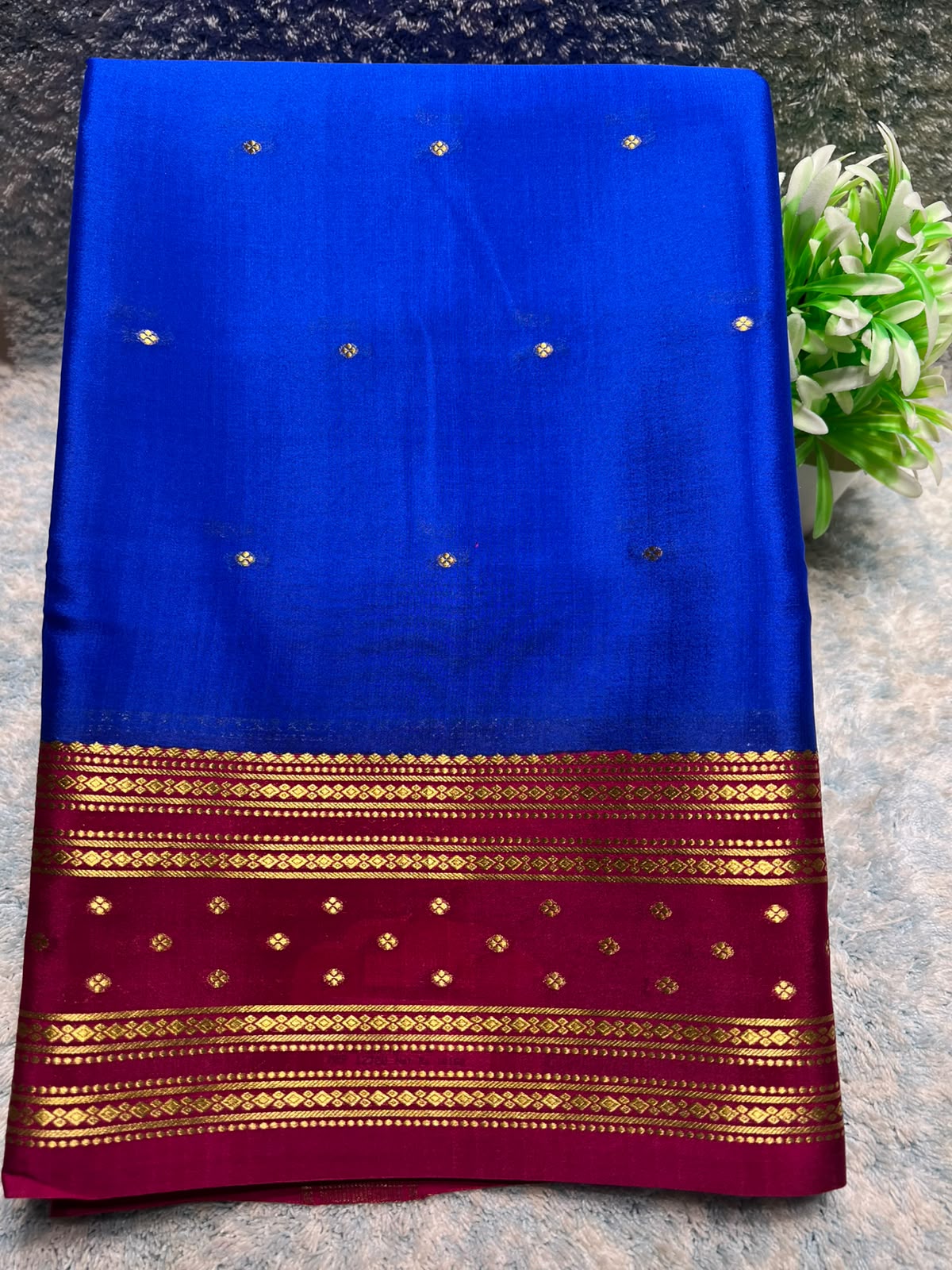 Pure Mysore Silk Saree.