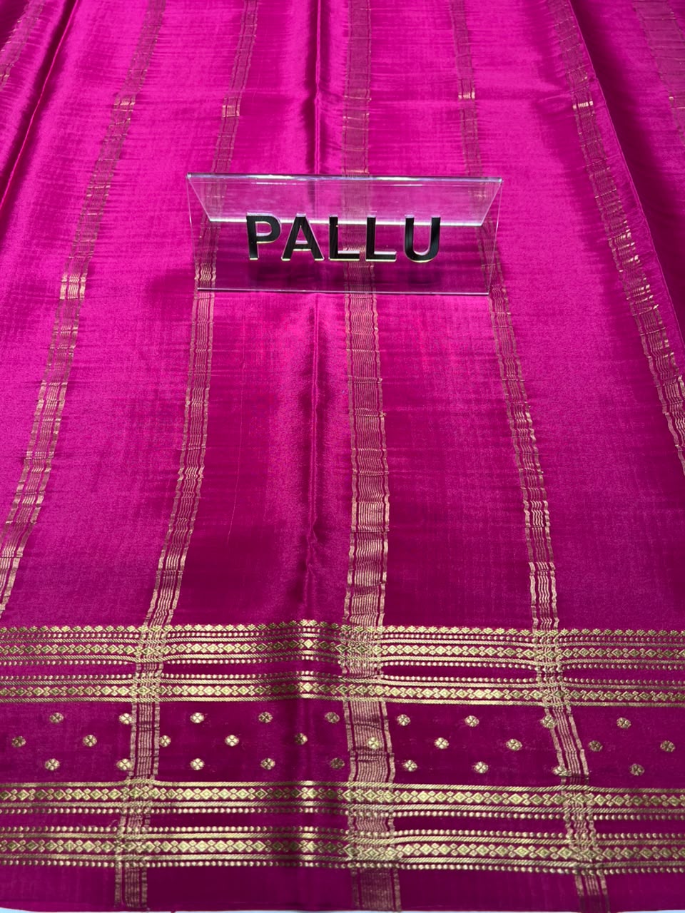 Pure Mysore Silk Saree.
