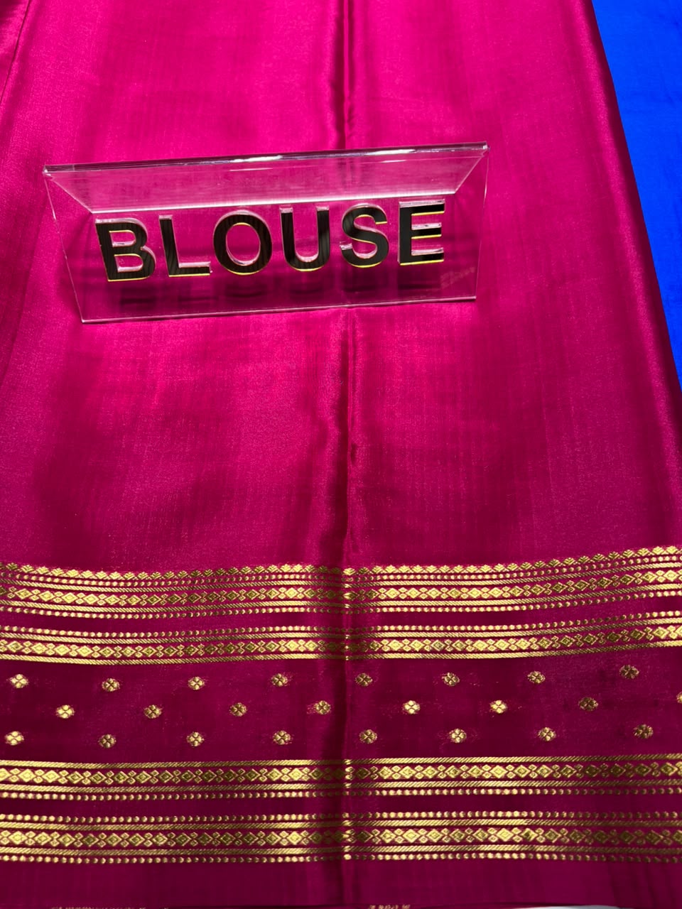 Pure Mysore Silk Saree.