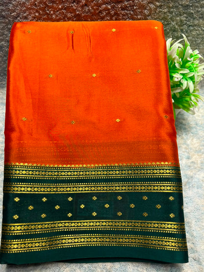 Pure Mysore Silk Saree.