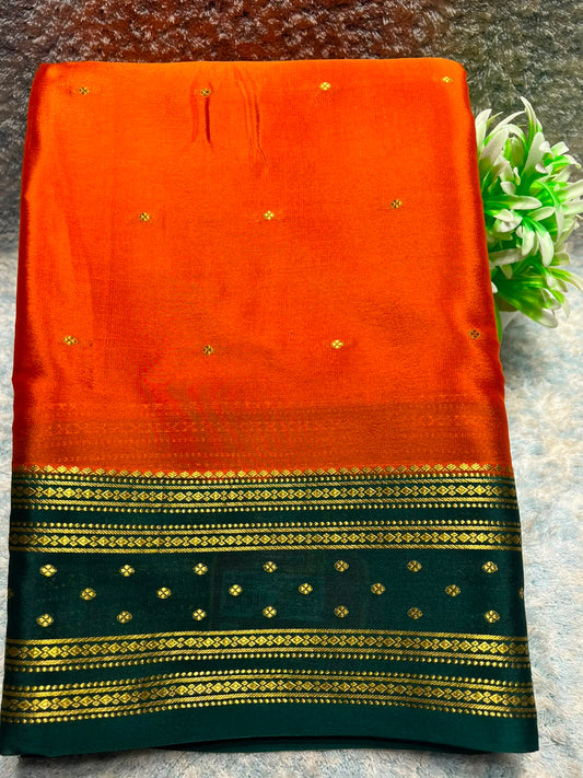 Pure Mysore Silk Saree.