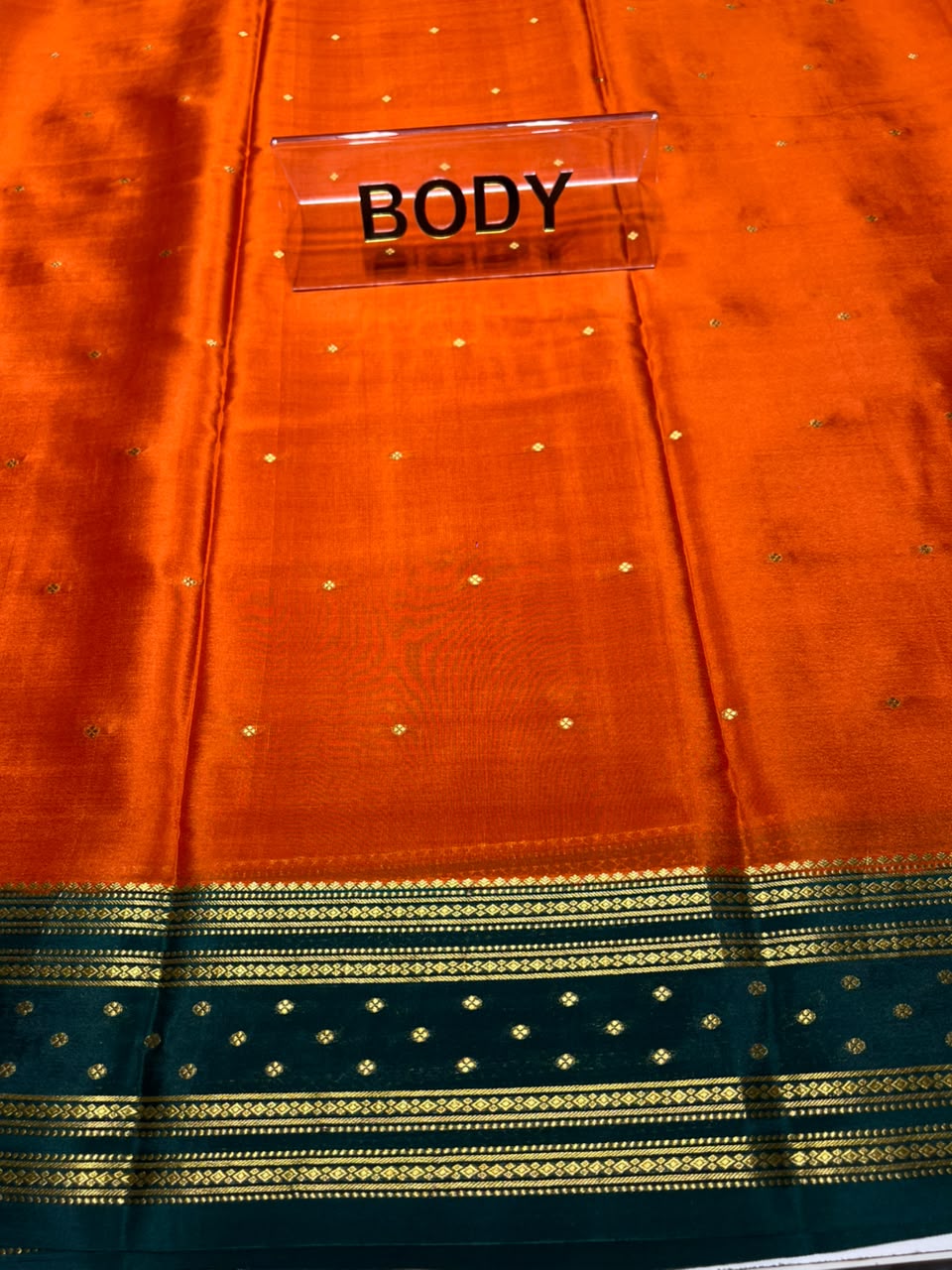 Pure Mysore Silk Saree.