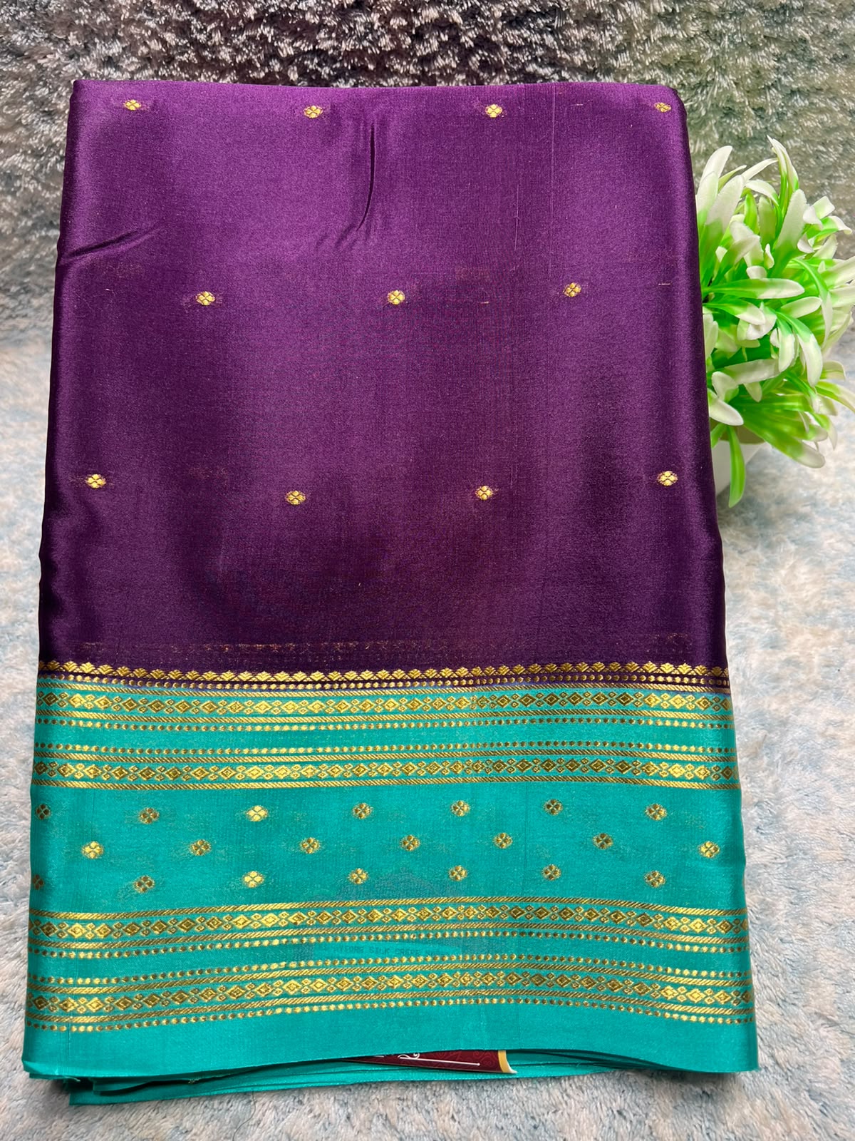 Pure Mysore Silk Saree.
