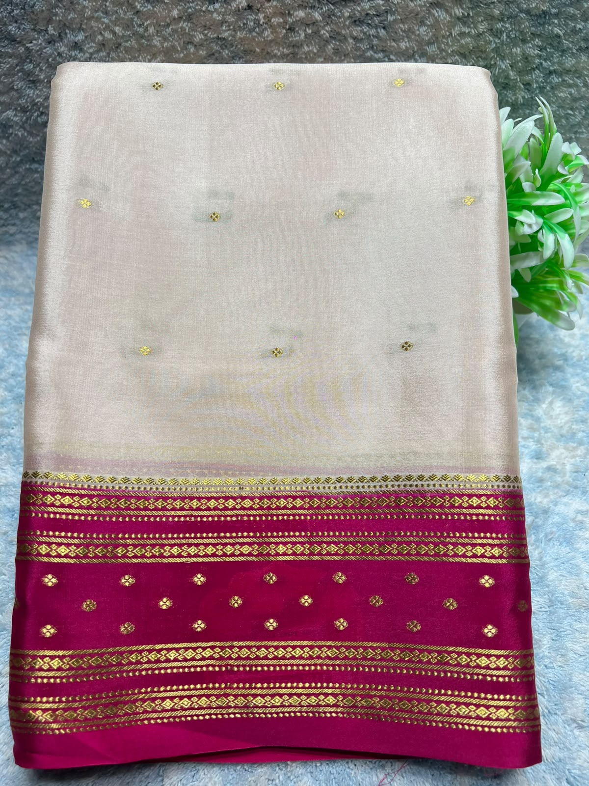 Pure Mysore Silk Saree.
