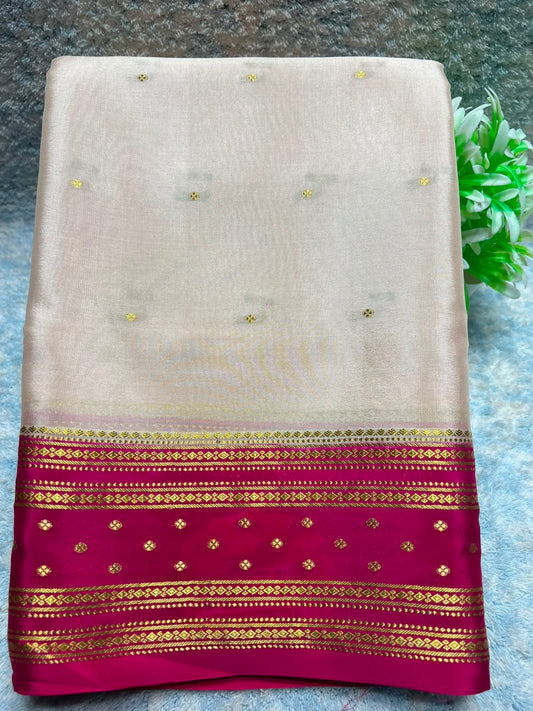 Pure Mysore Silk Saree.
