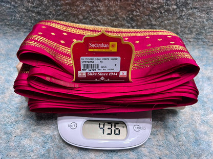 Pure Mysore Silk Saree.