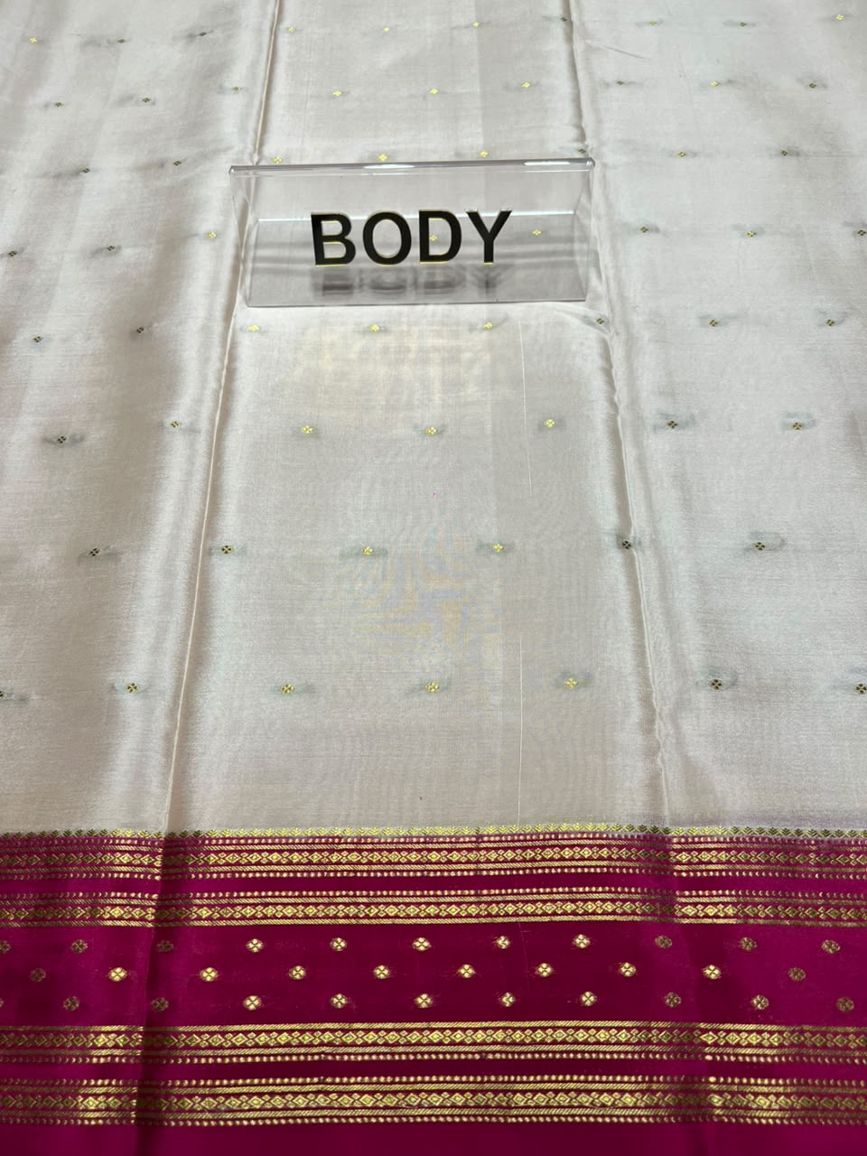 Pure Mysore Silk Saree.