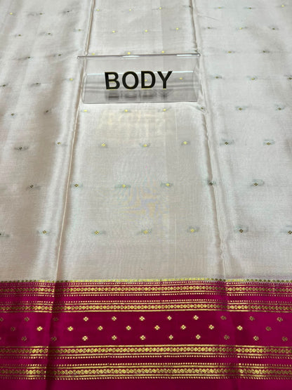 Pure Mysore Silk Saree.