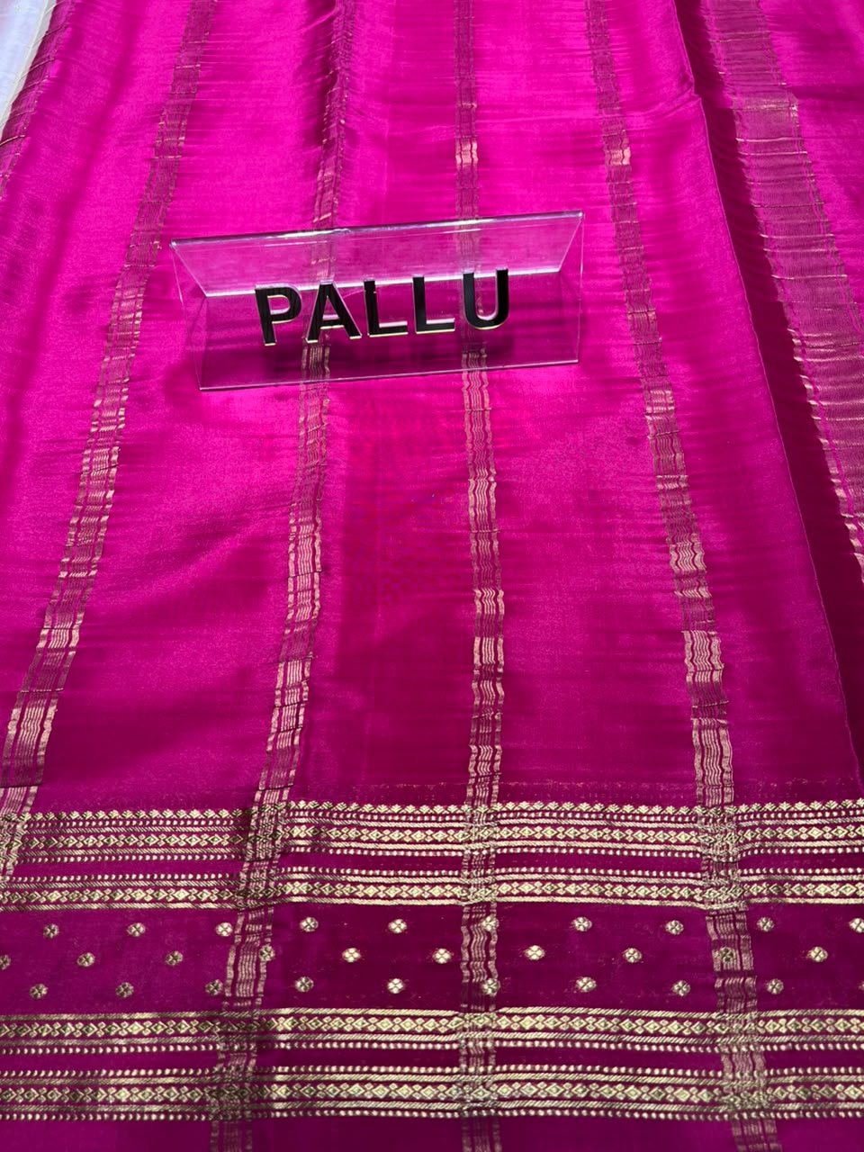 Pure Mysore Silk Saree.