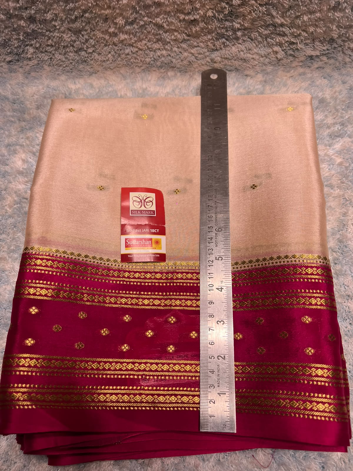 Pure Mysore Silk Saree.