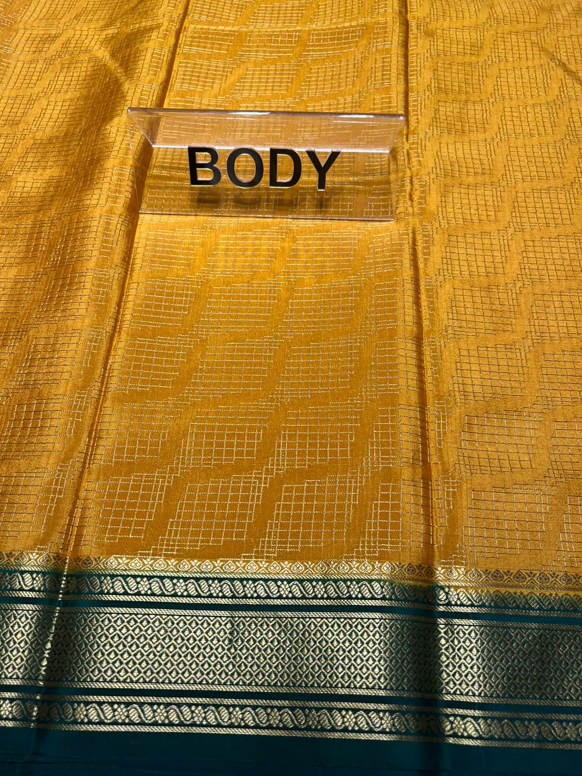 Pure Mysore Silk Saree.