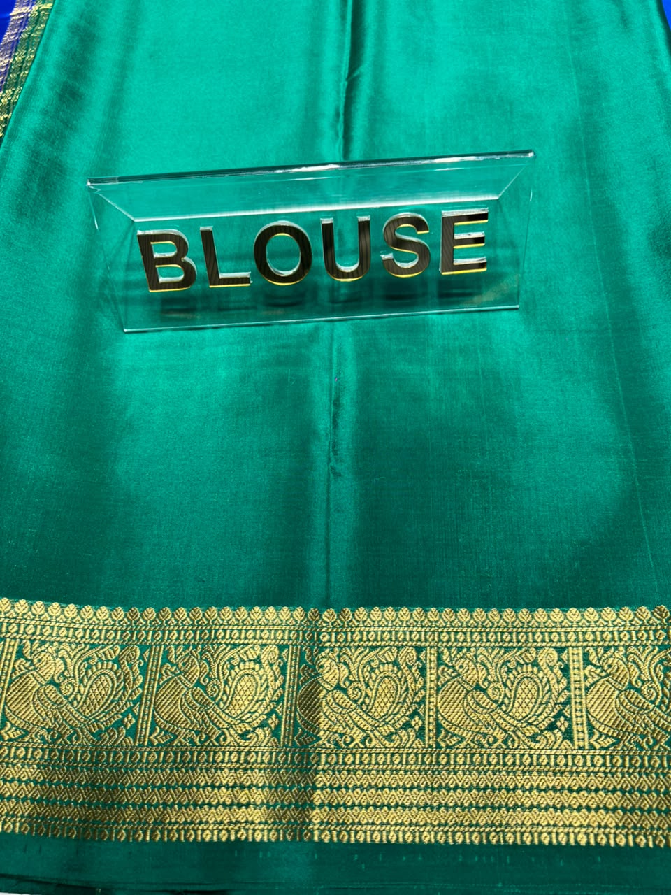 Pure Mysore Silk Saree.