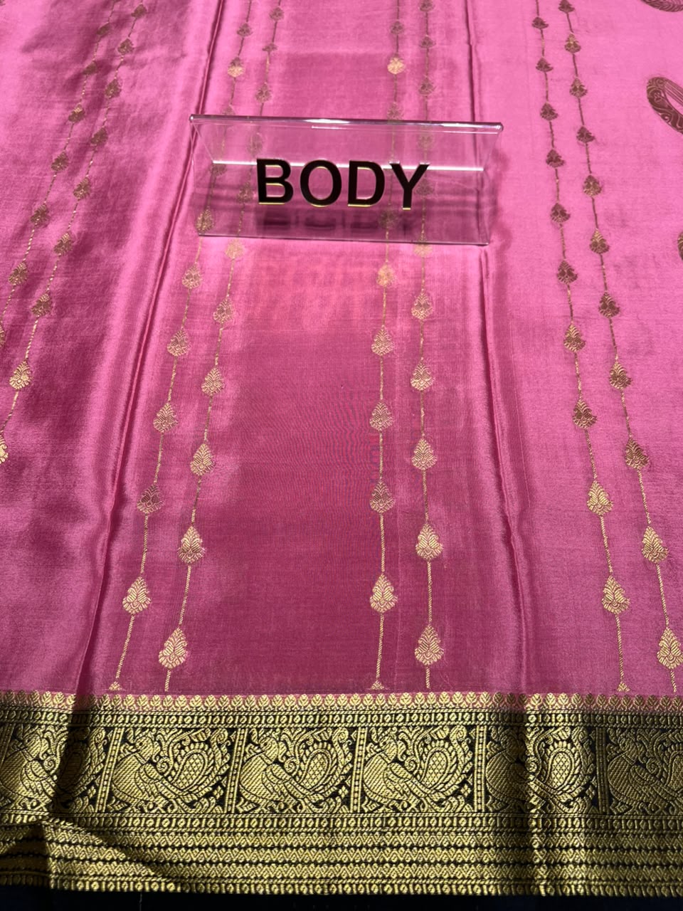 Pure Mysore Silk Saree.