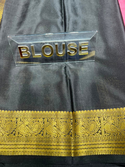 Pure Mysore Silk Saree.