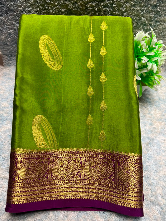 Pure Mysore Silk Saree.