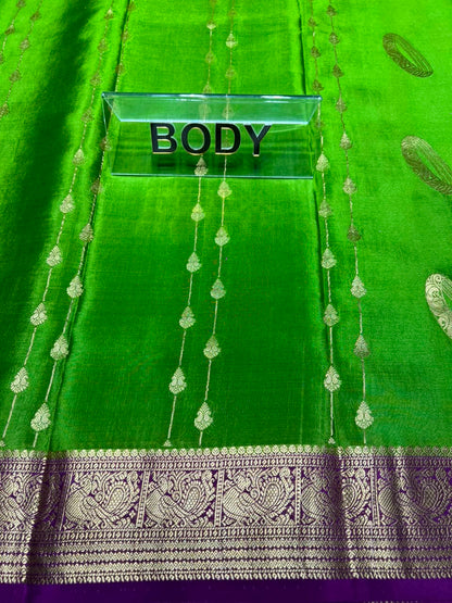Pure Mysore Silk Saree.