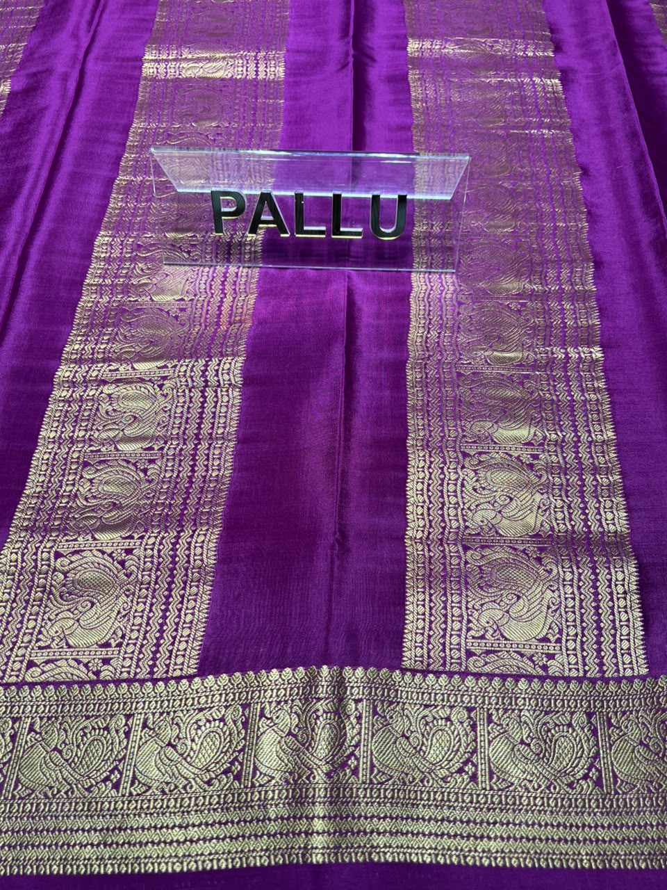 Pure Mysore Silk Saree.