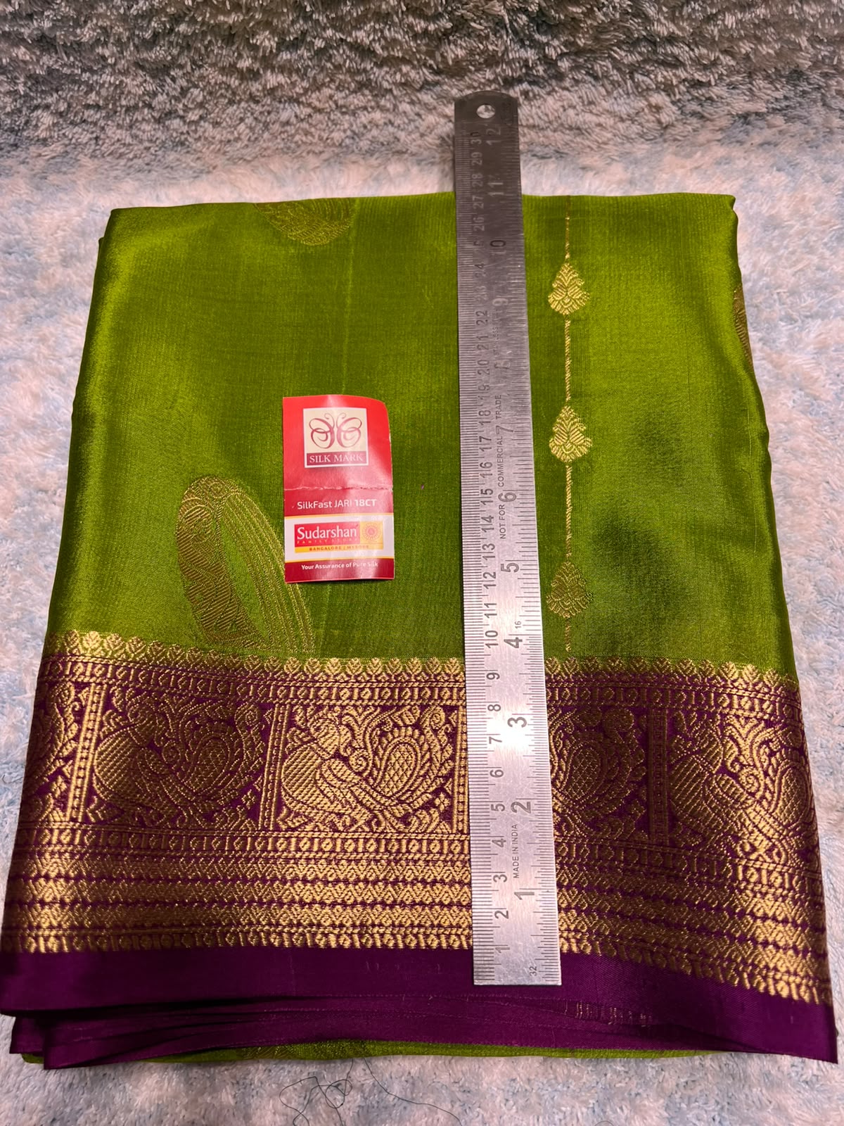 Pure Mysore Silk Saree.