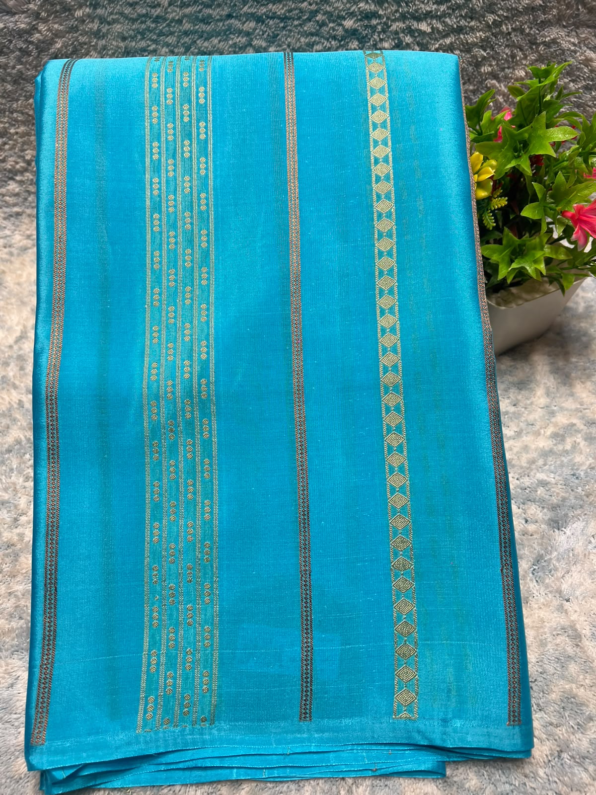 Pure Mysore Silk Saree.