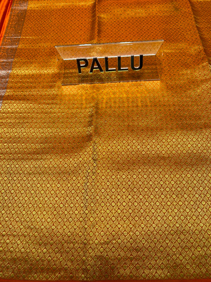 Pure Mysore Silk Saree.
