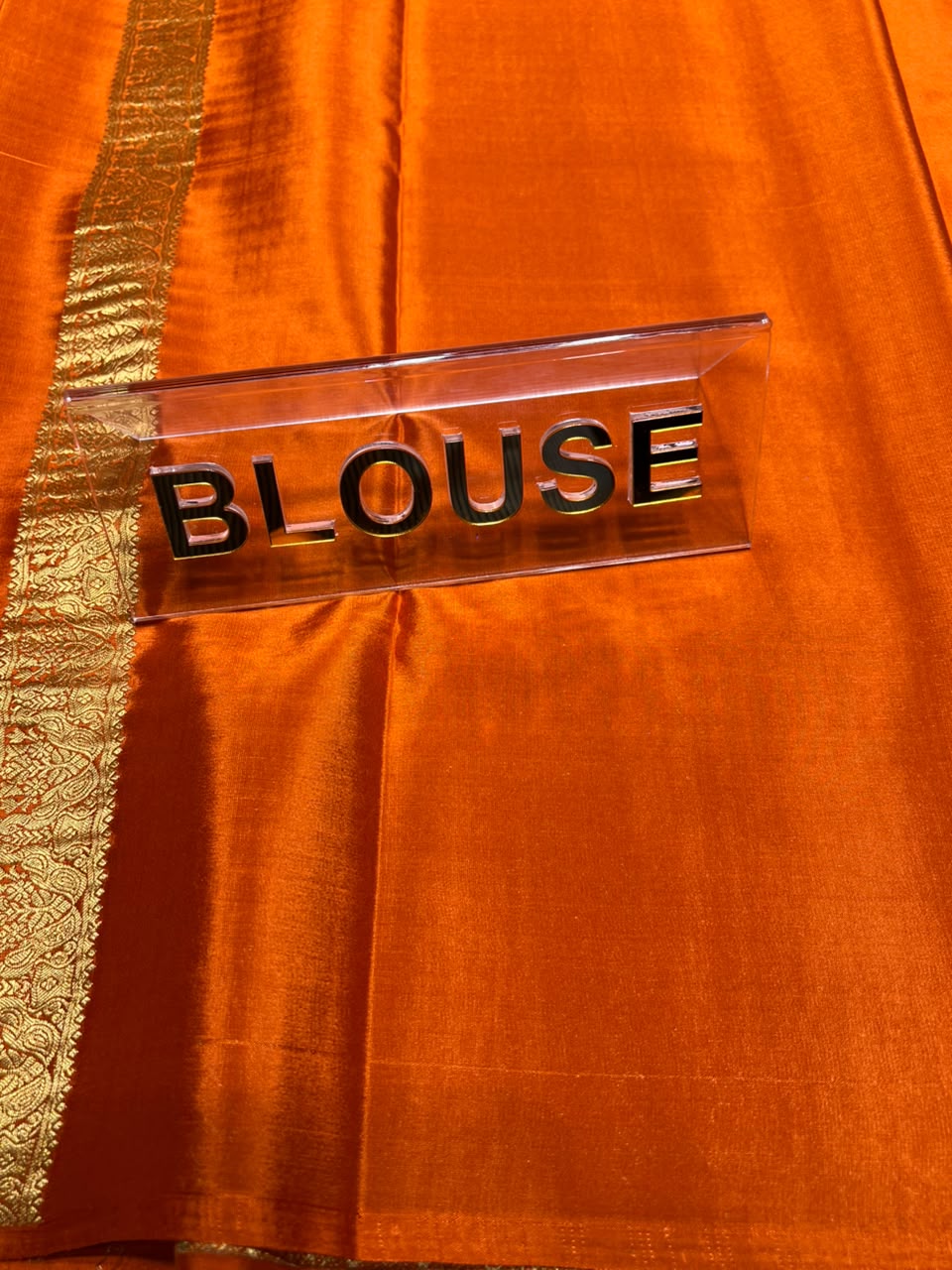 Pure Mysore Silk Saree.