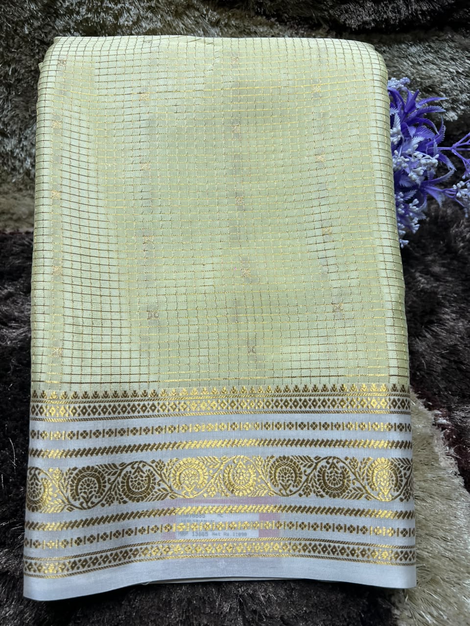 Pure Mysore Silk Saree.
