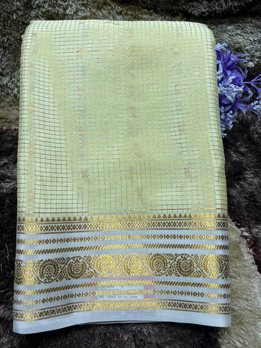 Pure Mysore Silk Saree.