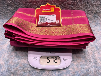 Pure Mysore Silk Saree.