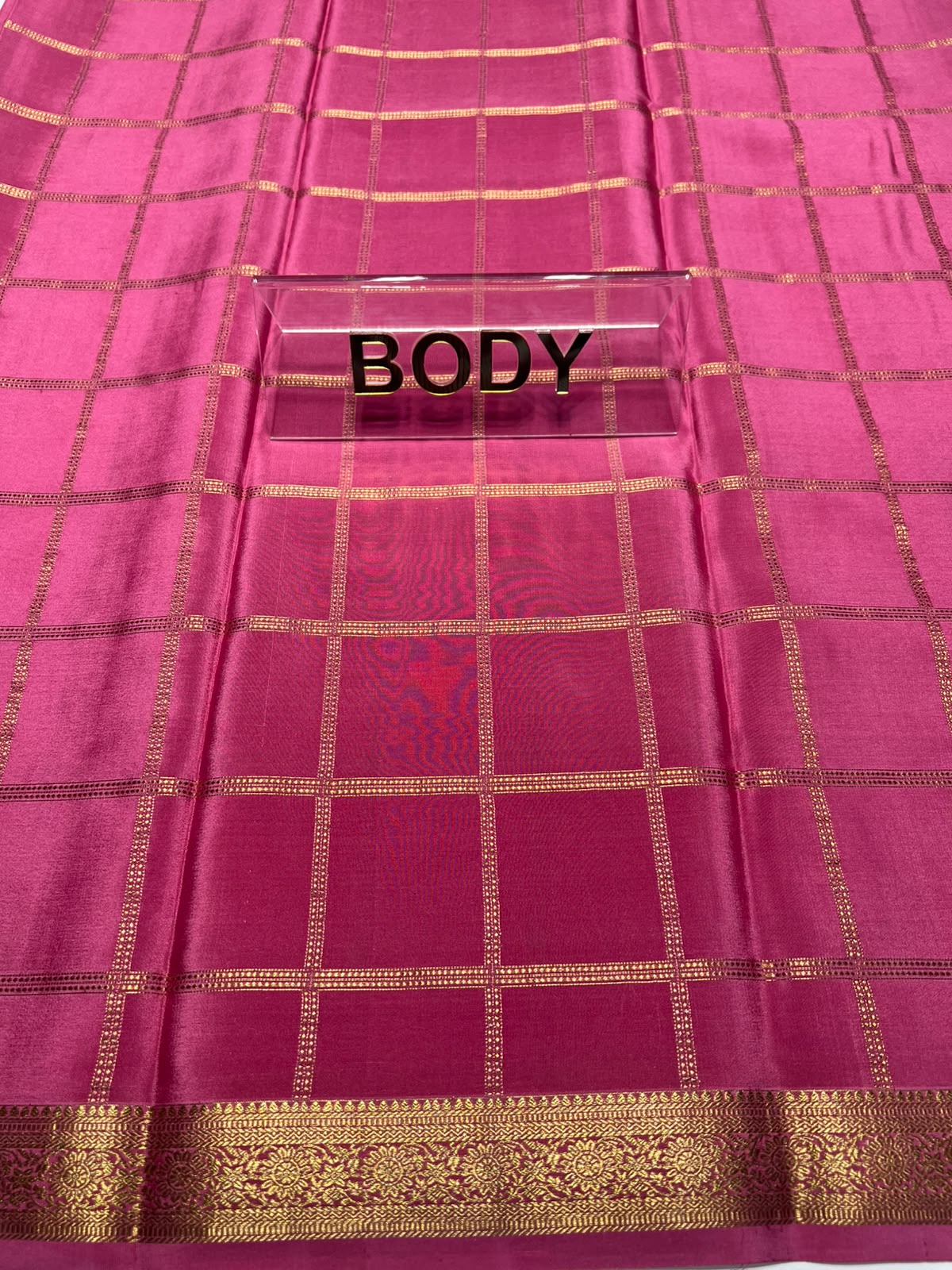 Pure Mysore Silk Saree.