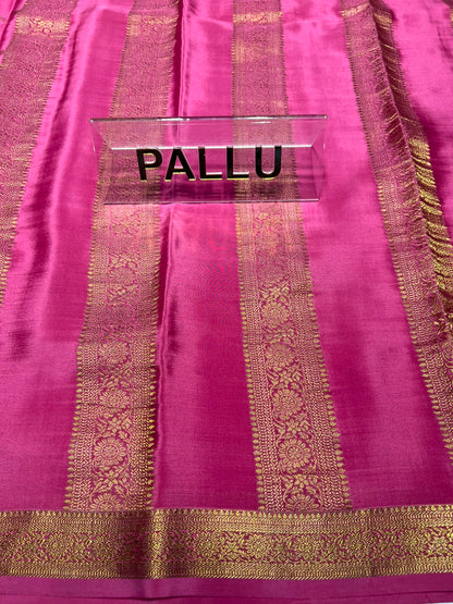 Pure Mysore Silk Saree.