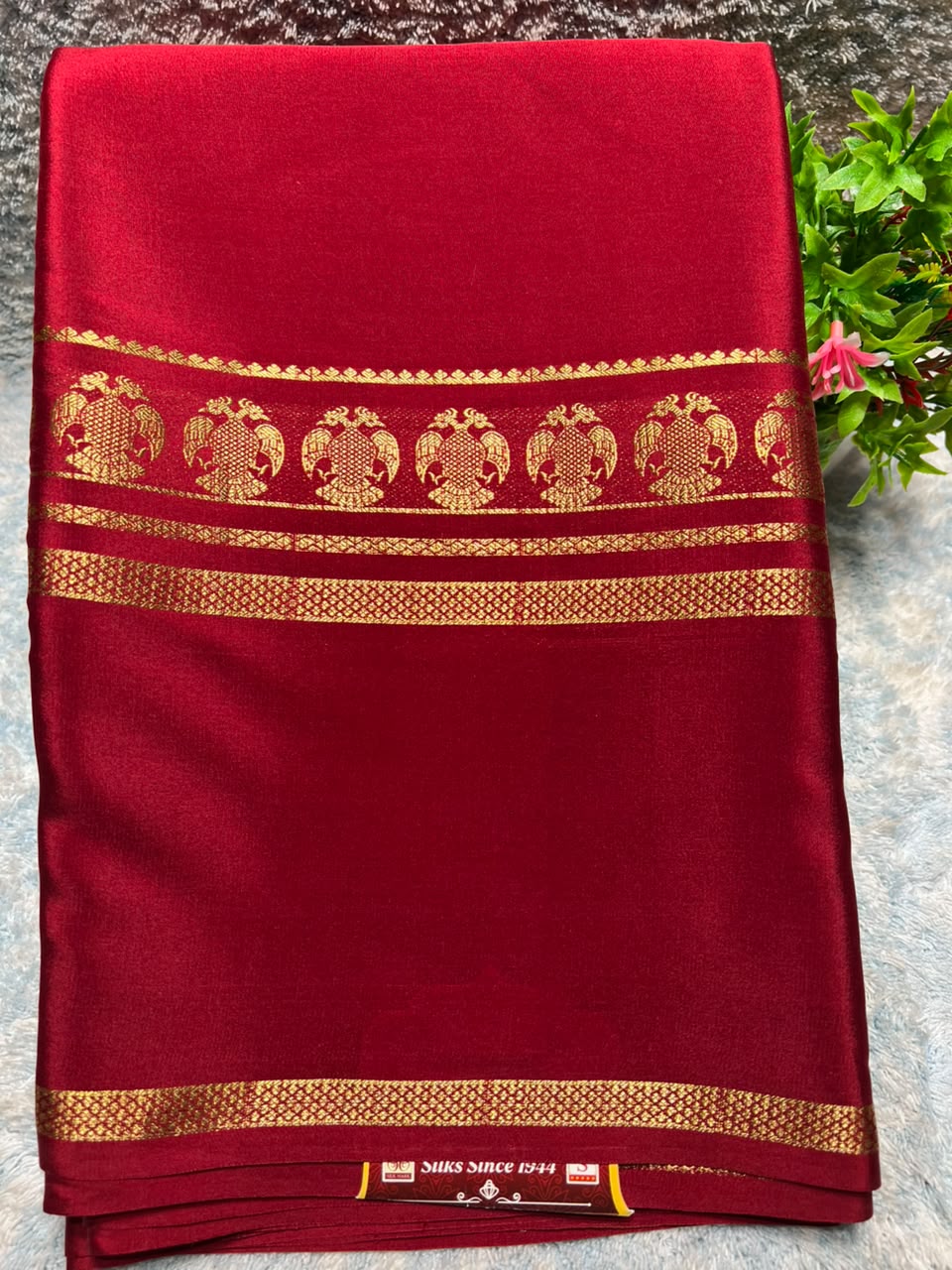 Pure Mysore Silk Saree.