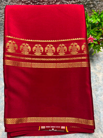 Pure Mysore Silk Saree.