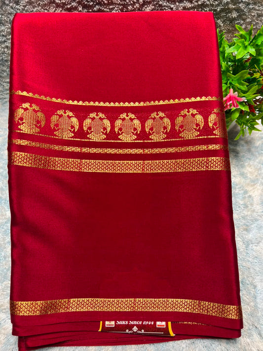 Pure Mysore Silk Saree.