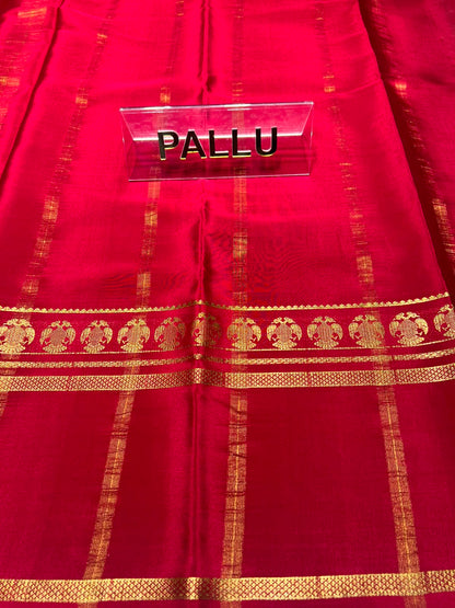 Pure Mysore Silk Saree.