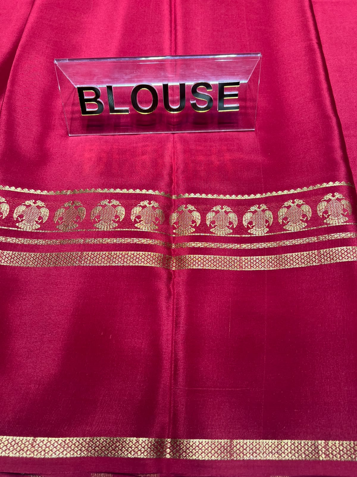 Pure Mysore Silk Saree.