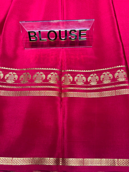 Pure Mysore Silk Saree.