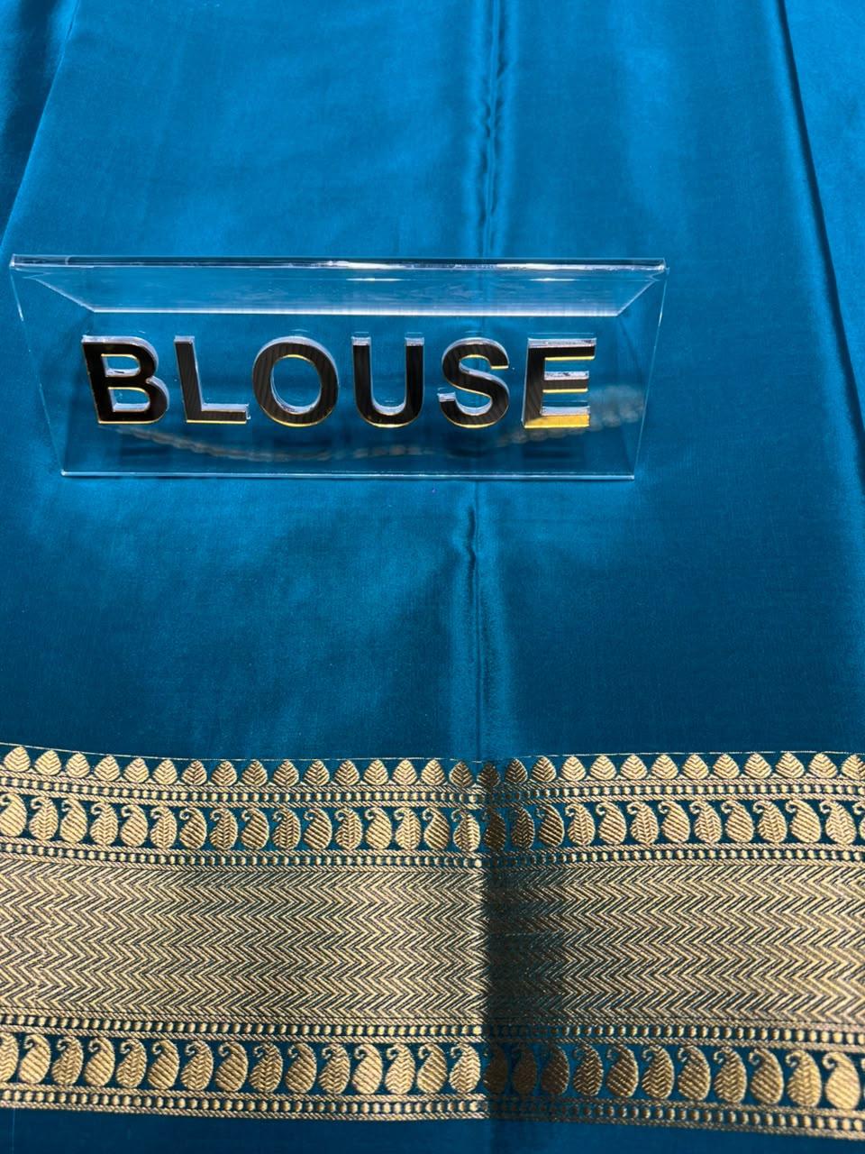 Pure Mysore Silk Saree.