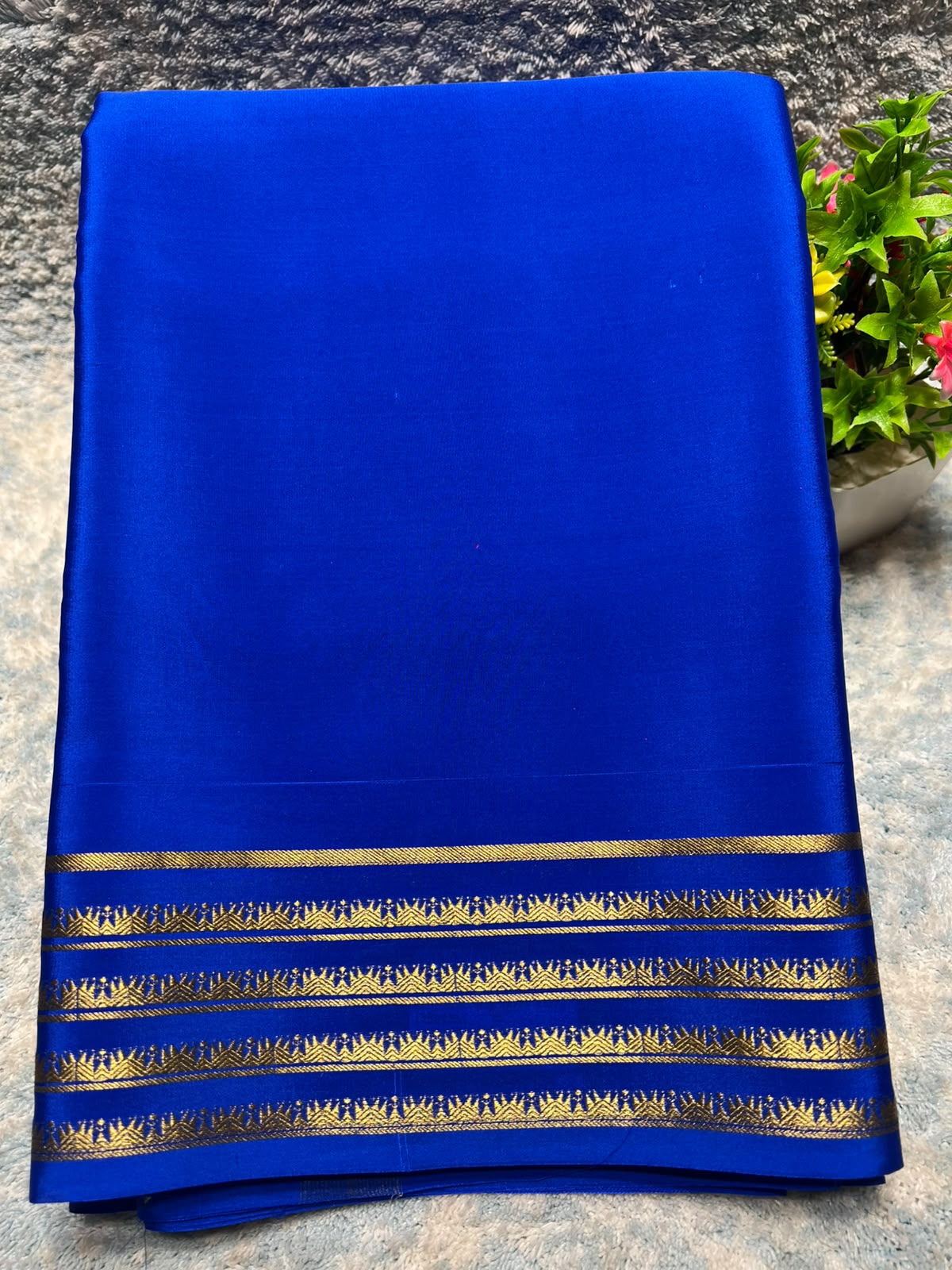 Pure Mysore Silk Saree.