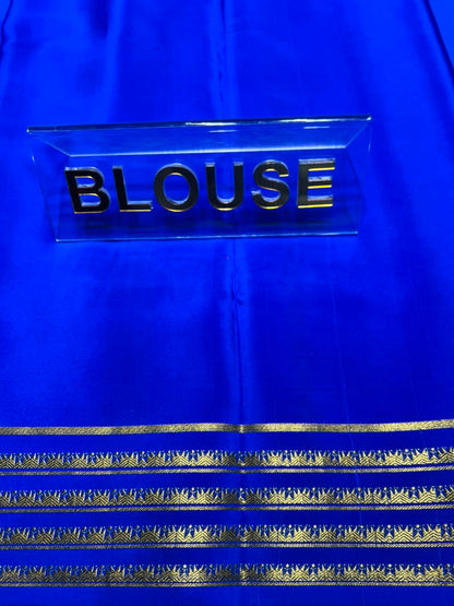 Pure Mysore Silk Saree.