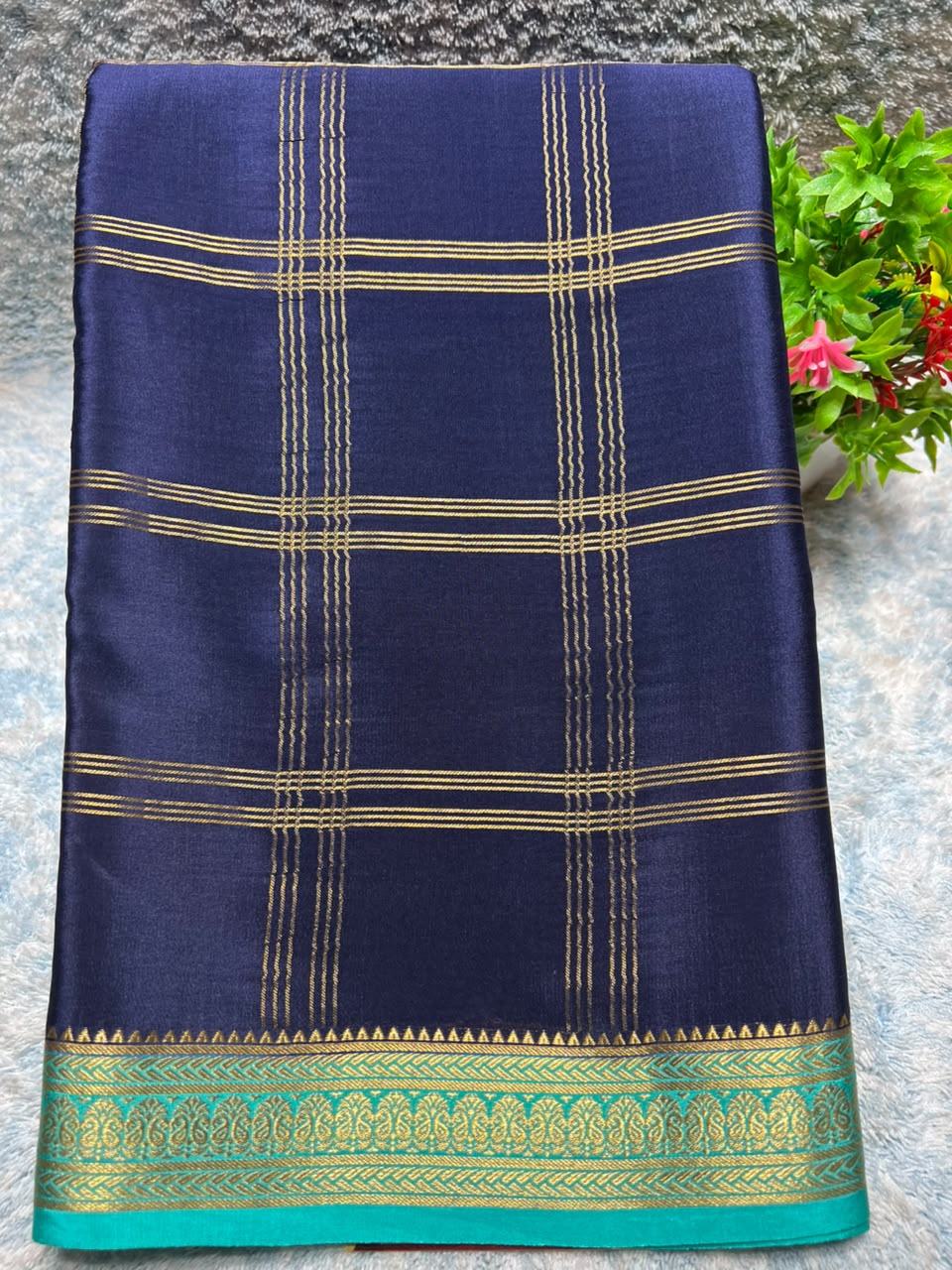 Pure Mysore Silk Saree.