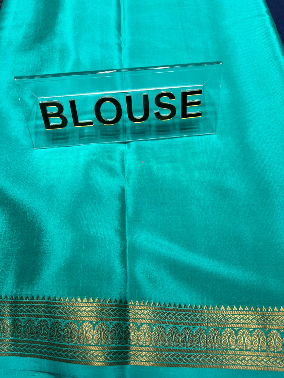 Pure Mysore Silk Saree.