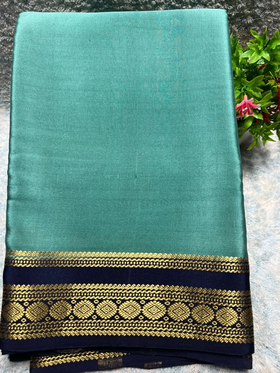Pure Mysore Silk Saree.