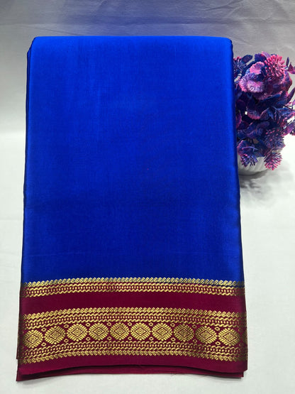 Pure Mysore Silk Saree.