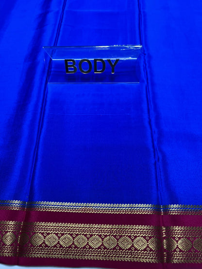 Pure Mysore Silk Saree.