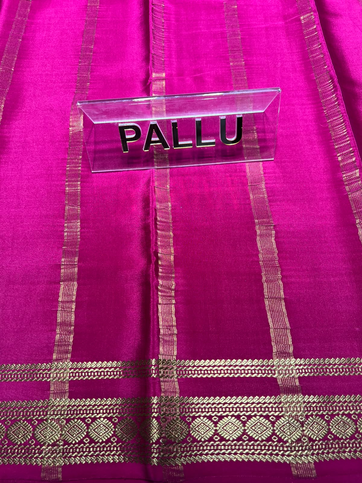 Pure Mysore Silk Saree.